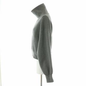 Nave ReNAVE 24AW スムースニットトラックジャケット アウター ショート丈 ジップアップ ストレッチ