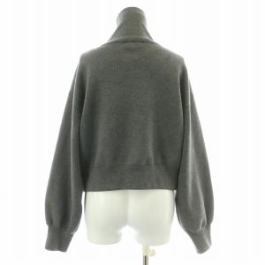 Nave ReNAVE 24AW スムースニットトラックジャケット アウター ショート丈 ジップアップ ストレッチ