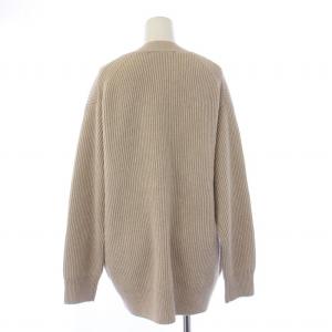23区 24AW カシミヤブレンド ニット カーディガン 長袖 Vネック 38 M ベージュ KRWOCW0550