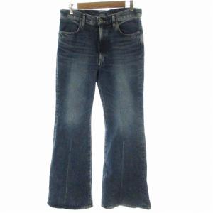 23SS セイヒンカコウセンタープレスデニムパンツ3 ジーパン ジーンズ ロング 青 ブルー /MM