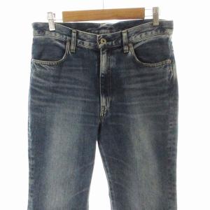 Plage 23SS セイヒンカコウセンタープレスデニムパンツ3 ジーパン ジーンズ ロング 青 ブルー /MM