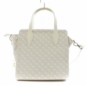 GHERARDINI ソフティ 2WAY ハンドバッグ ホワイト 730002
