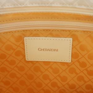 GHERARDINI ソフティ 2WAY ハンドバッグ ホワイト 730002