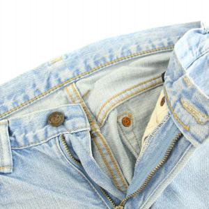 45R デニムパンツ ジーンズ ジップフライ やぎ革 28 M インディゴ /YT