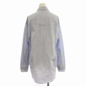 CITIZENS OF HUMANITY シャツ ブラウス 長袖 コットン S 水色 ライトブルー /G