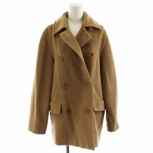 Max Mara ピーコート Pコート ミドル丈 ウール アウター 38 S ベージュ /AN27