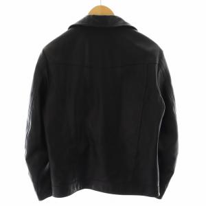ISAMU KATAYAMA BACKLASH BLACK LAMB スペインラム ライダースジャケット M ブラック