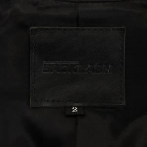 ISAMU KATAYAMA BACKLASH BLACK LAMB スペインラム ライダースジャケット M ブラック