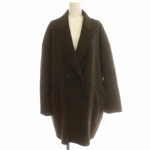 22AW ハミルトンリバーテーラードコート 36 ダークブラウン