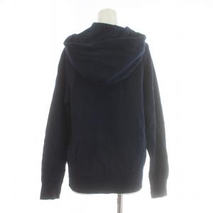 AMERICANA パーカー ジップアップ スウェット地 紺 ネイビー