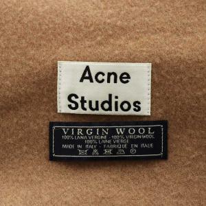 Acne Studios マフラー フリンジ ウール ベージュ /AN3