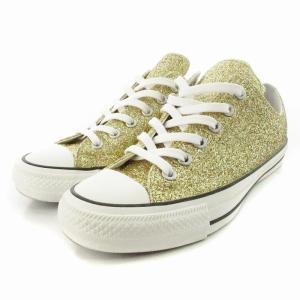 CONVERSE ALL STAR 100 GLITTER OX スニーカー ローカット ラメ 光沢 キャンバス シューズ 靴 25cm US6.5