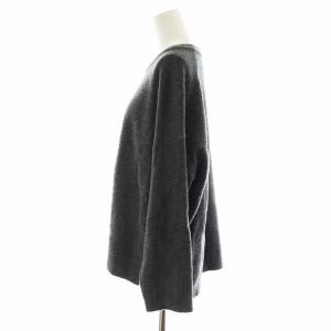 EVERYDAY I LIKE 20AW Boucle クルーネック プルオーバー ニット セーター 長袖 ウール グレー 20080500807030