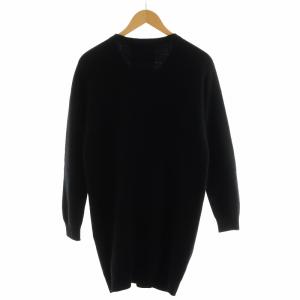 White Mountaineering LONG CARDIGAN カーディガン ウール S 黒 ブラック