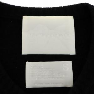 White Mountaineering LONG CARDIGAN カーディガン ウール S 黒 ブラック