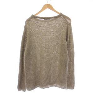 nonnative ニット セーター 長袖 クルーネック ウール 0 S ベージュ NN-K3004 /BM