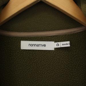 nonnative ALPINIST VEST POLY FLEECE POLARTEC ベスト ジャケット ジップアップ 0 S カーキ NN-V3604