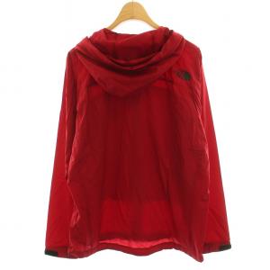 THE NORTH FACE ナイロンパーカー マウンテンパーカー ジップアップ ロゴ M 赤 レッド NP21501Z /DK