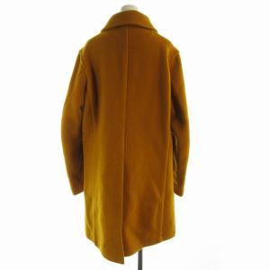 DANTON ウールモッサコート ミドル ロゴ 40 L オレンジ