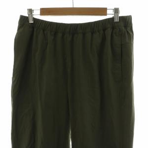 THE NORTH FACE フレキシブルアンクルパンツ ジョガー イージー テーパード ロゴプリント L カーキ NB42288