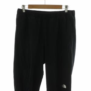 THE NORTH FACE フレキシブルアンクルパンツ ジョガー イージー テーパード スラックス ロゴプリント L 黒 ブラック NB42288