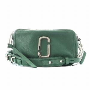ショルダーバッグ レザー 緑 グリーン