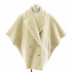 23AW ボアポンチョ 1 ホワイト