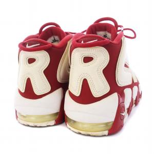 NIKE Supreme Air More Uptempo White/Red