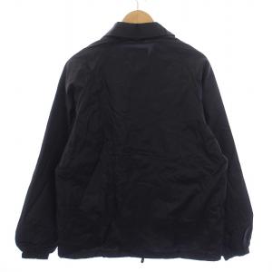 STUSSY コーチジャケット ロゴ ナイロン M 黒 ブラック