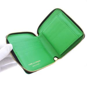 COMME des GARCONS Embossed Forest 二つ折り財布 グリーン SA2100EF