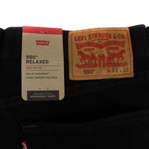 Levi's 550 REGULAR ストレート デニムパンツ W33L32 ブラック