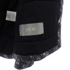 DIOR HOMME 20AW アトリエグラフィック キルティングジャケット XS グレー 043J502A0664