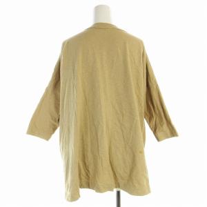 45rpm Tシャツ カットソー プルオーバー 半袖 クルーネック ベージュ