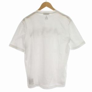 LANVIN Tシャツ ロゴ 半袖 カットソー XS 白 ホワイト /G