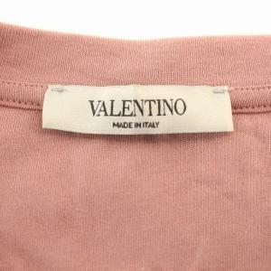 VALENTINO Tシャツ VLTN 半袖 ロゴ カットソー XS ピンク