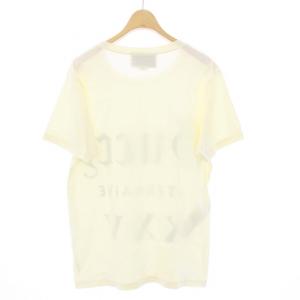 GUCCI GUCCY INTERNAIVE Tシャツ カットソー 半袖 ロゴ XXS アイボリー 492327 /KH