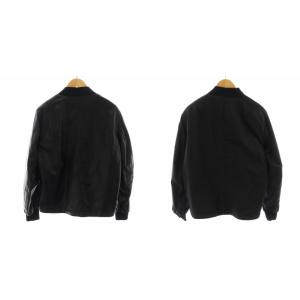 dunhill レザージャケット リバーシブル M ブラック