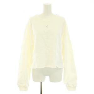 ゲミニ GEMINI 24SS スウェットプルオーバー トレーナー クルーネック 長袖 ショート丈 ワンポイントプリント