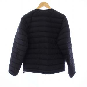 DANTON INNER DOWN Crewneck Jacket インナーダウンジャケット クルーネック アウター M 黒 ブラック DT-A0025