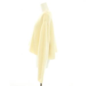 FOXEY ニット セーター ウール カシミヤ混 42 アイボリー 37519