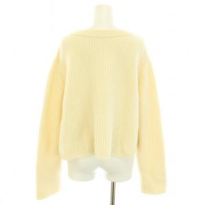 FOXEY ニット セーター ウール カシミヤ混 42 アイボリー 37519