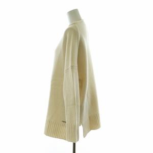 POLO RALPH LAUREN ニット セーター プルオーバー 長袖 カシミヤ混 ドロップスリーブ S 白 ホワイト