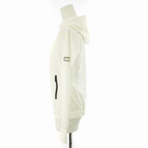 BURBERRY GOLF ジップアップパーカー ゴルフウェア ジャケット フーディー 薄手 長袖 1 S 白 ホワイト /MM