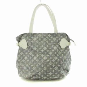 russet ハンドバッグ トートバッグ バロック 総柄 ナイロン 鞄 グレー /MM