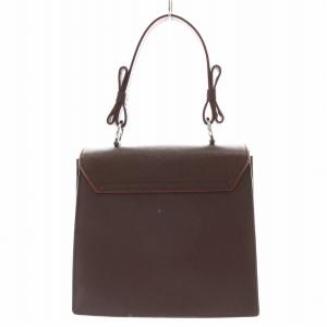 Salvatore Ferragamo ガンチーニ ハンドバッグ ブラウン