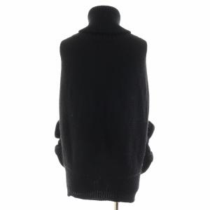 GUCCI ポンチョ ニット アルパカ S ブラック