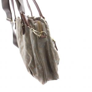 russet ハンドバッグ ショルダーバッグ 2WAY 総柄 ナイロン ピンク ベージュ /YM