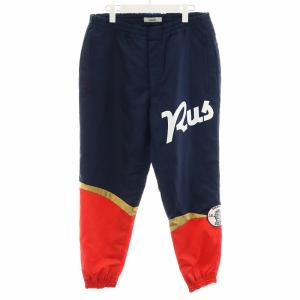 ジョガーパンツ ロゴ ゴルフウェア ナイロン 5 M 紺 ネイビー 赤 レッド /AN25