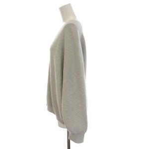 Theory 23AW STAPLE COTTON 2 OS VNK PO コットン ニット Vネック プルオーバー セーター 長袖 S