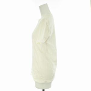 PRADA Tシャツ カットソー ロゴ 半袖 タイト M ピンク